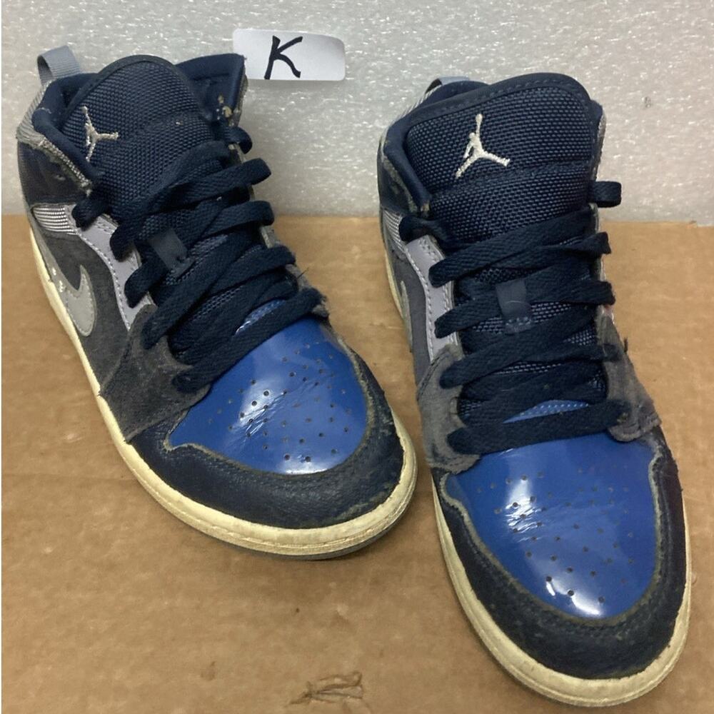 Jordan 1 Mid SE Craft (PS) Obsidian White Blue DX2195 400 - Size 2Y